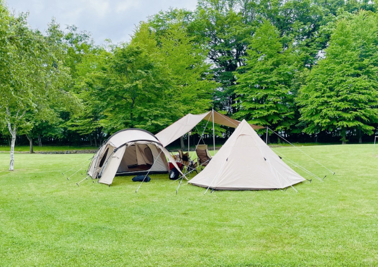 キャンプスペースの写真